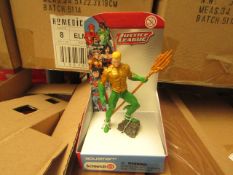 Box of 3 Justice League Aquaman Figures. New & Boxed