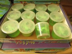 Box of 12 Pots of Spawn Slime. unused & Boxed