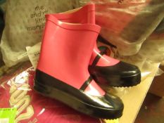 Me & My Little Mary Janes Trumpette Size 8-9 Wellies. Unused. RRP £20