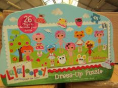 1 x Lalaloopsy Dress Up Puzzle in a Metal Tin. New & Boxed