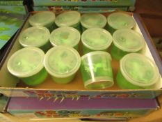 Box of 12 Pots of Spawn Slime. unused & Boxed