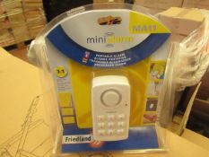 Friedland MA11 Mini Portable Alarm. New & Packaged