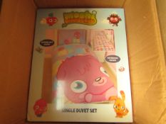 Moshi Monsters Single Reversable Duvet Sert. New & Packaged