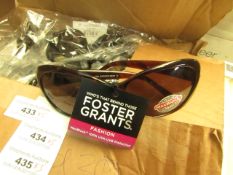 5 x Foster Grants Sunglasses. New & Packaged