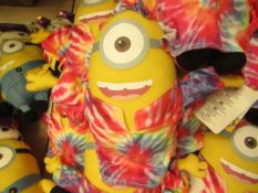 6 x Minion Teddies. See Image For Design. New with Tags