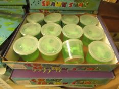 Box of 12 Pots of Spawn Slime. unused & Boxed