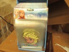 Pack of 48x Disney Frozen Gel Window Clings, new in shop cpounter POS box.