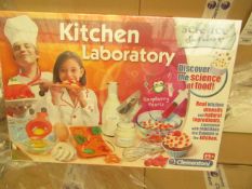 Science and Play Kithen Laboratory set. Still sealed.