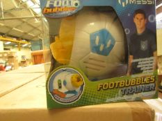 Messi Footbubbles Trainer. New & Boxed