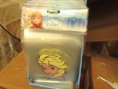 Pack of 48x Disney Frozen Gel Window Clings, new in shop cpounter POS box.