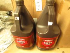 2 x 4.3kg Hammonds Brown Sauce. BB 22/10/20