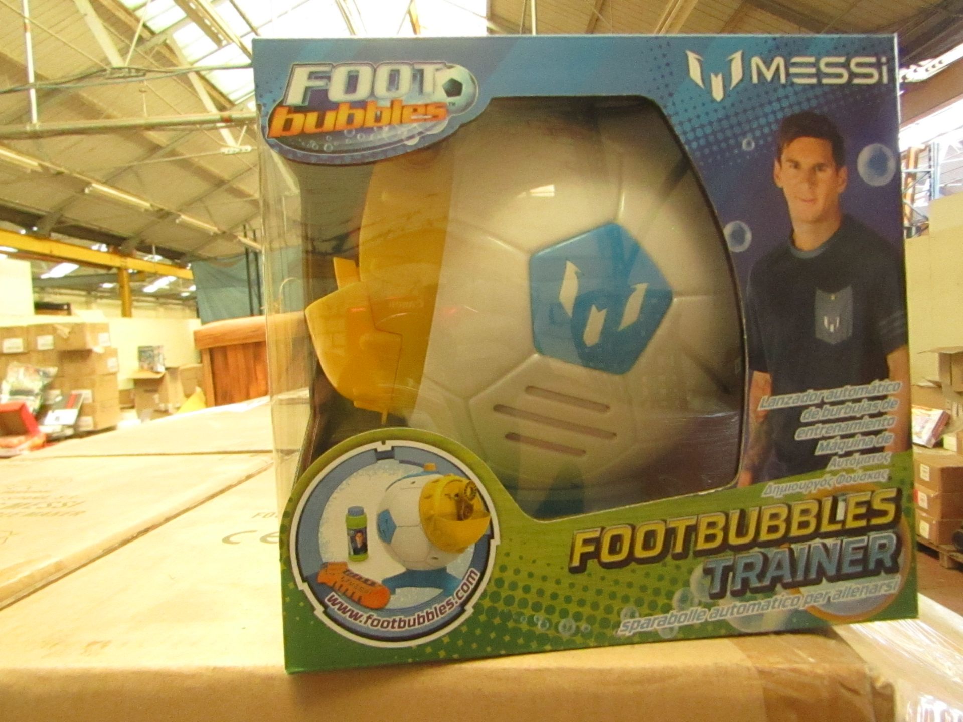 Messi Footbubbles Trainer. New & Boxed