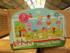 1 x Lalaloopsy Dress Up Puzzle in a Metal Tin. New & Boxed