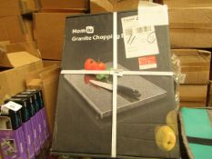 Homiu Granite Chopping Board. Boxed but unchecked