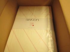 Swoon Boole Double Pink Bedding Set. New & Packaged