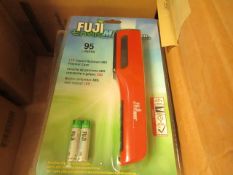 Fuji Enviromax 95 Lumens Flashlight. Unused & Packaged.Comes with batteries
