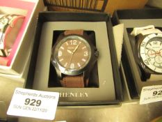 Mens Henleys Watch. Unused & Boxed