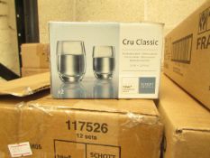 24 x Shot Glasses. New & Boxed