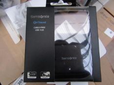 Samsonite cable free USB hub, new and boxed.