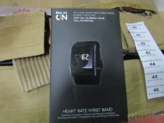 Pulse On - Heart Rate Wrist Band - unchecked & Boxed