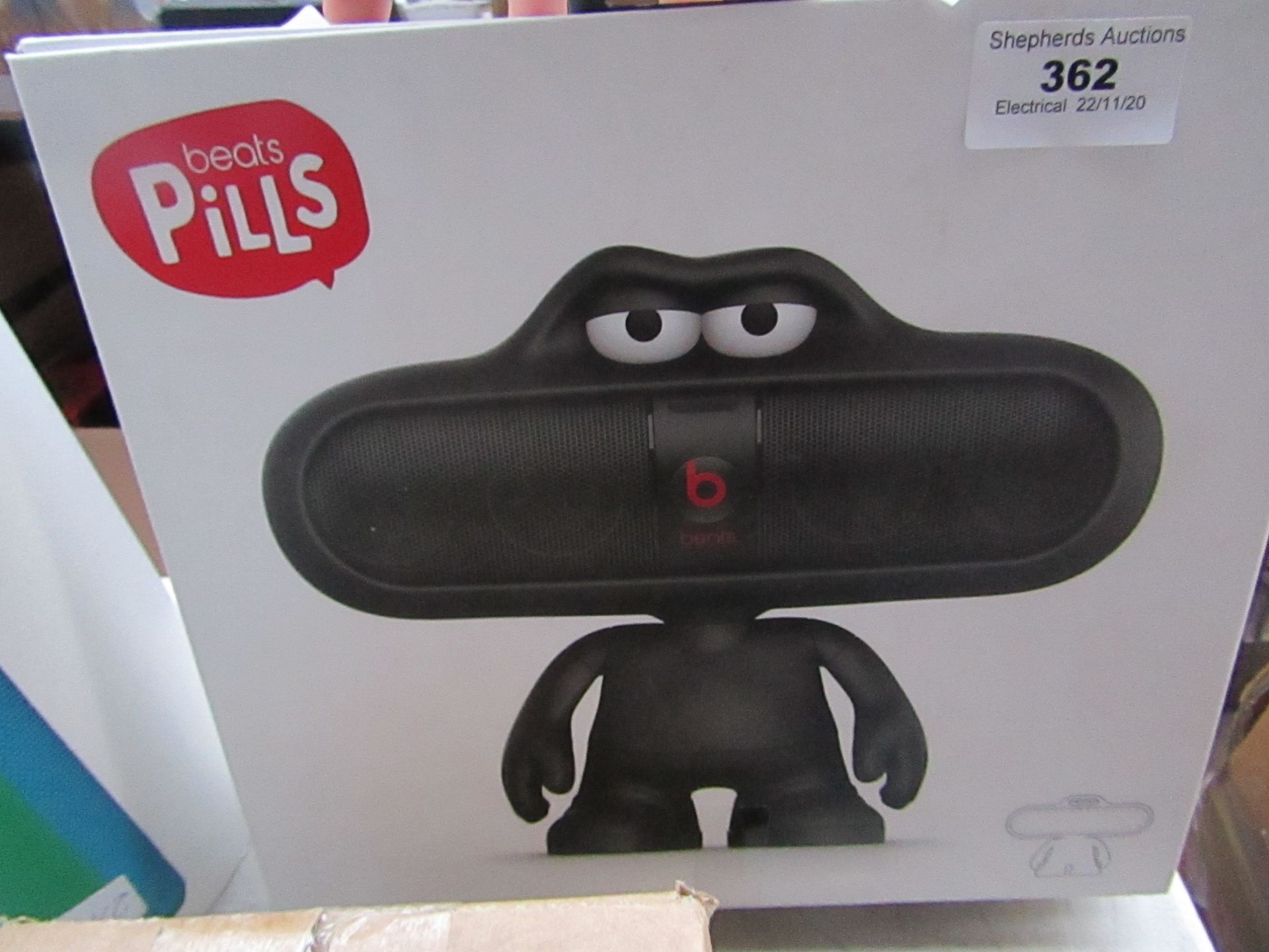 Beats Pills Stand- Black - unchecked & Boxed