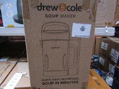 | 1X | DREW AND COLE SOUP CHEF | BOXED AND REFURBISHED | NO ONLINE RESALE | SKU C5060541516809 | RRP