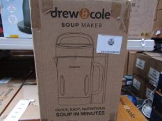 | 1X | DREW AND COLE SOUP CHEF | BOXED AND REFURBISHED | NO ONLINE RESALE | SKU C5060541516809 | RRP