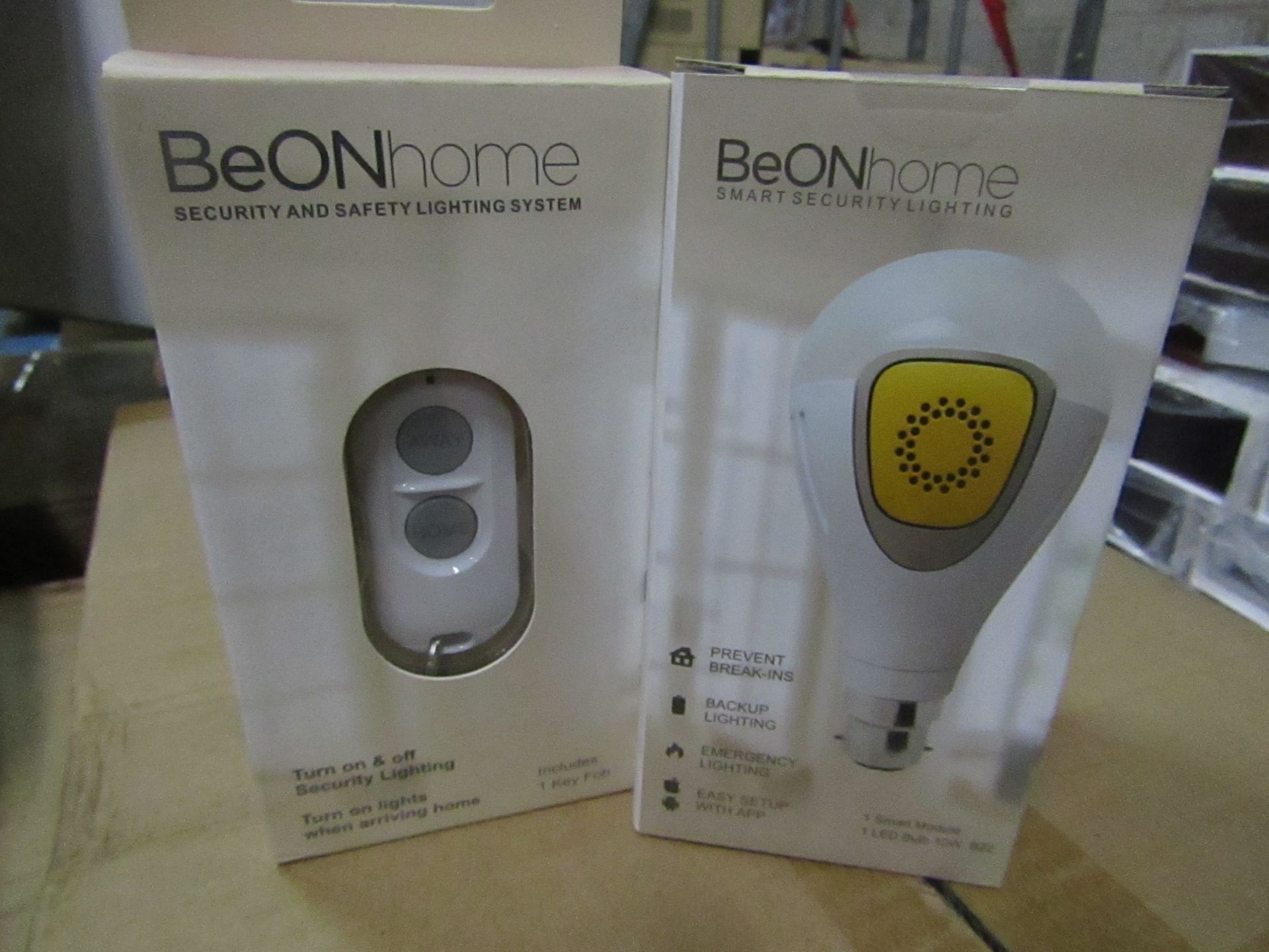 Be On Home - Smart Security Lighting - Comes With Smart Security Lighting System - unchecked &