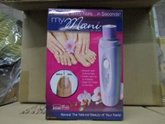 2x My Mani - Auto Nail Polisher - unchecked & Boxed