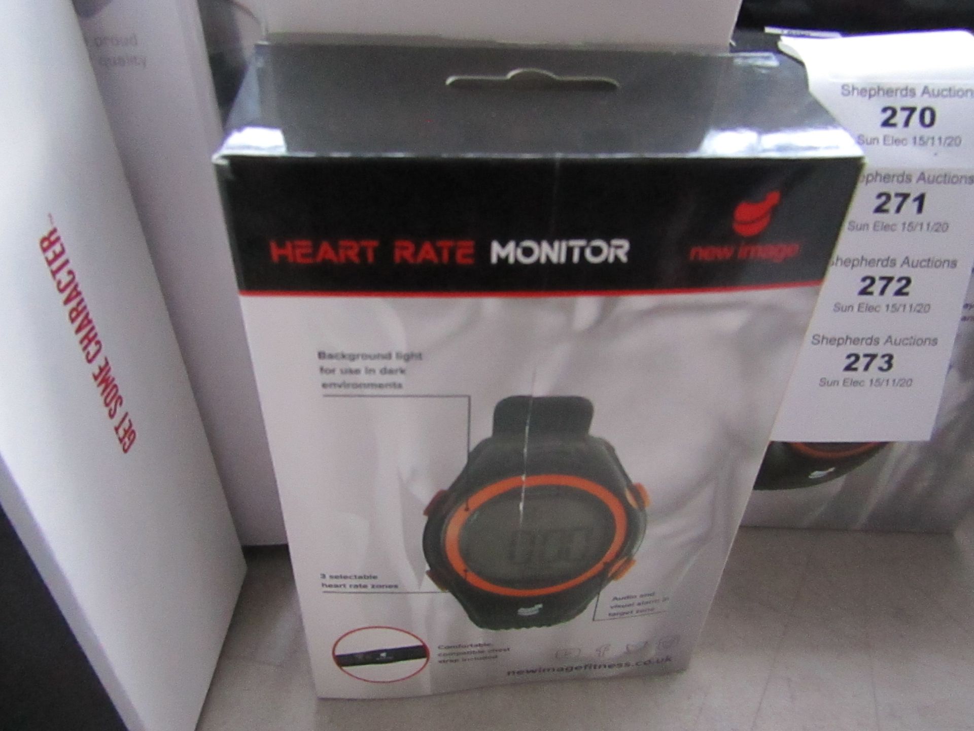 Heart Rate Monitor Watch - unchecked & Boxed