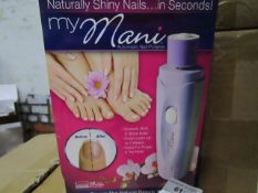 12x My Mani - Automatic Nail Polisher - unchecked & Boxed