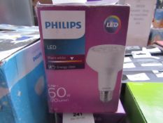 Philips LED Warm Light Bulb - 60w - 370 Lumen - unchecked & Boxed