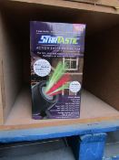 Star Tastic - Action Laser Projector - Includes 10m Cable & Indoor Tripod Stand - Refurbished &