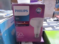 Philips LED Warm Light Bulb - 60w - 370 Lumen - unchecked & Boxed