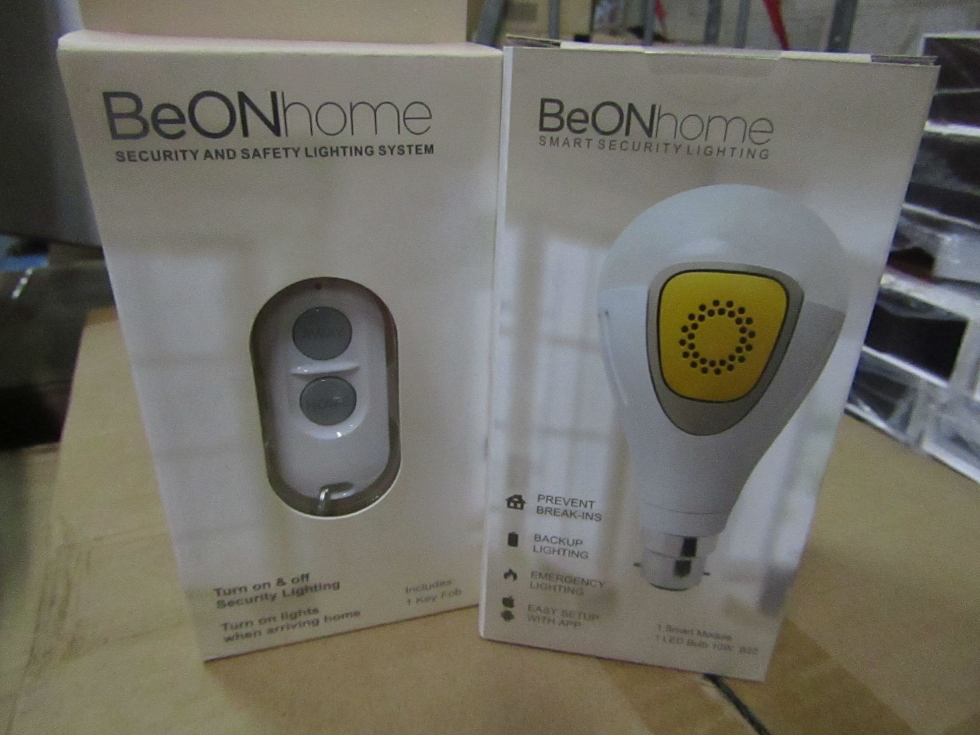 Be On Home - Smart Security Lighting - Comes With Smart Security Lighting System - unchecked &