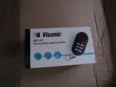 10x Visonic - MCT-237 Two-Way Wireless Keyfob Transmitter - unchecked & Boxed