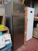 Whirlpool tall freestanding freezer, tested working for coldness but heavily used inside.