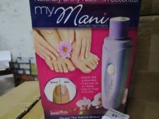 12x My Mani - Automatic Nail Polisher - unchecked & Boxed