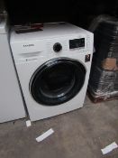 Samsung Digital Inverter Eco Bubble 9Kg washing machine, powers on but no spin.