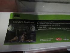 AutoCare - Standard Dog Guard - Width 85cm - 150cm & Height 70cm - 110cm - New & Boxed.