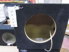 XL Series - Single 10" Trimmed Bass Box (Bare Unit) - All Unused.