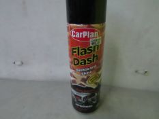 2x Carplan - Flash Dash - Dashboard Shine - Satin Finish (Cola Fragrence)500ml - Unused.