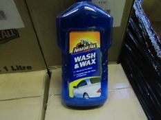 ArmourAll - Wash N Wax - 1 Litres Each - Box of 6 Units - All Unused.