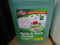 Turtle Wax - Patio & Deck Cleaner (5 Litre) - Unused.