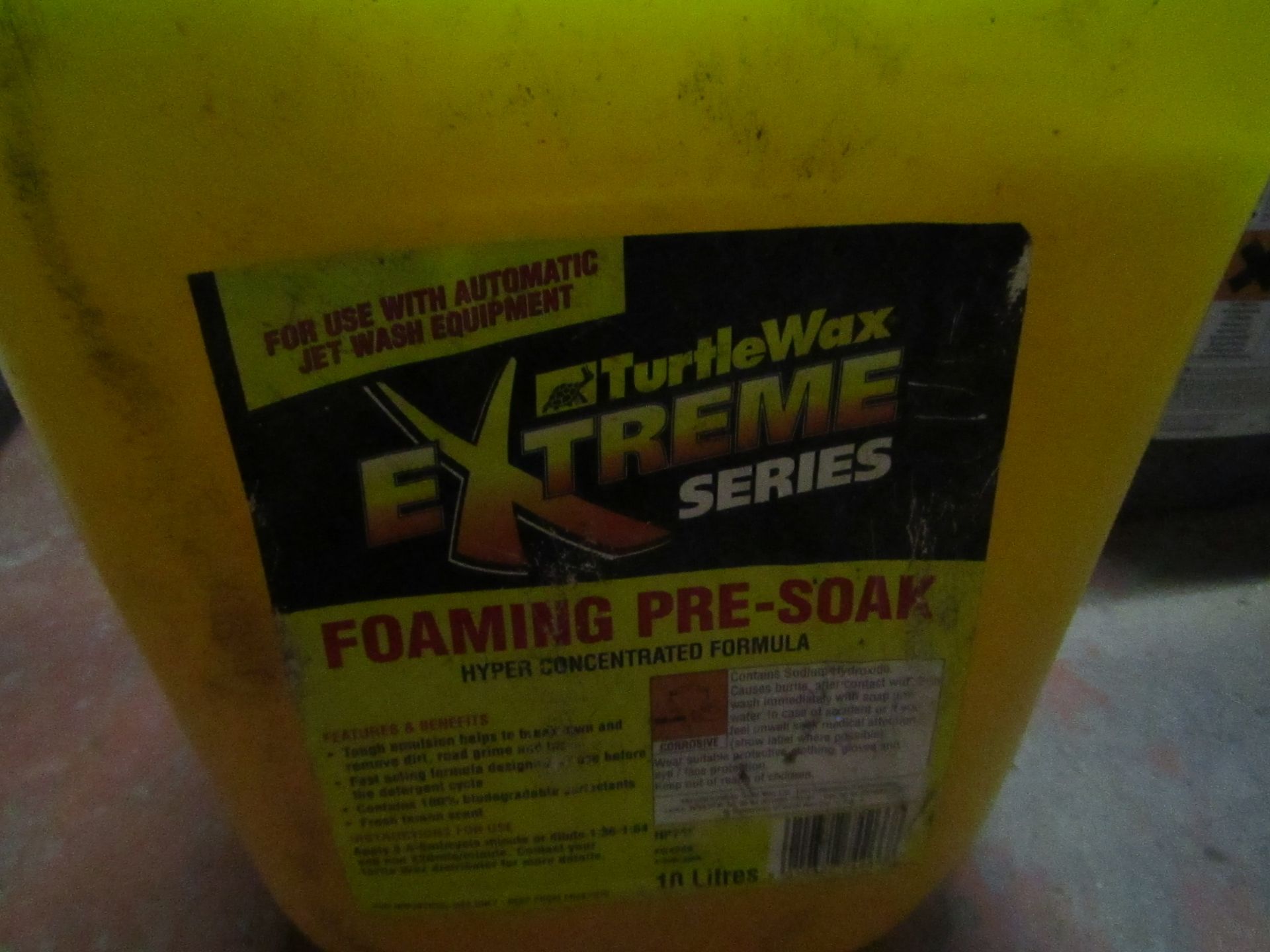 TurtleWax - Foaming Pre-Soak 10 Litres - Unused.