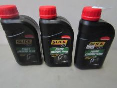 3x Slick - Power Steering Fluid - 500ml - Unused & Sealed.