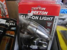 Dekton - Clip-On Light - New & Packaged.
