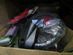 Box of Approx - 15+ Automotive Car Accessories : Shampoo Sticks, T-Cut Scratch Pen, Etc - Boxed.