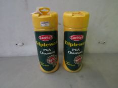 4x CarPlan - TripleWax PVA Chamois - Unchecked.