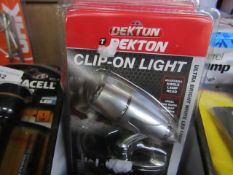 Dekton - Clip-On Light - New & Packaged.